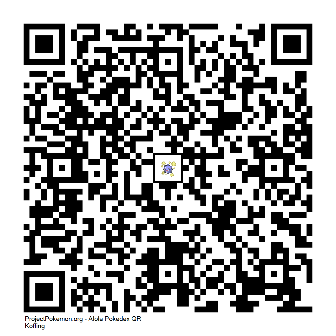 Cdigo QR de Koffing